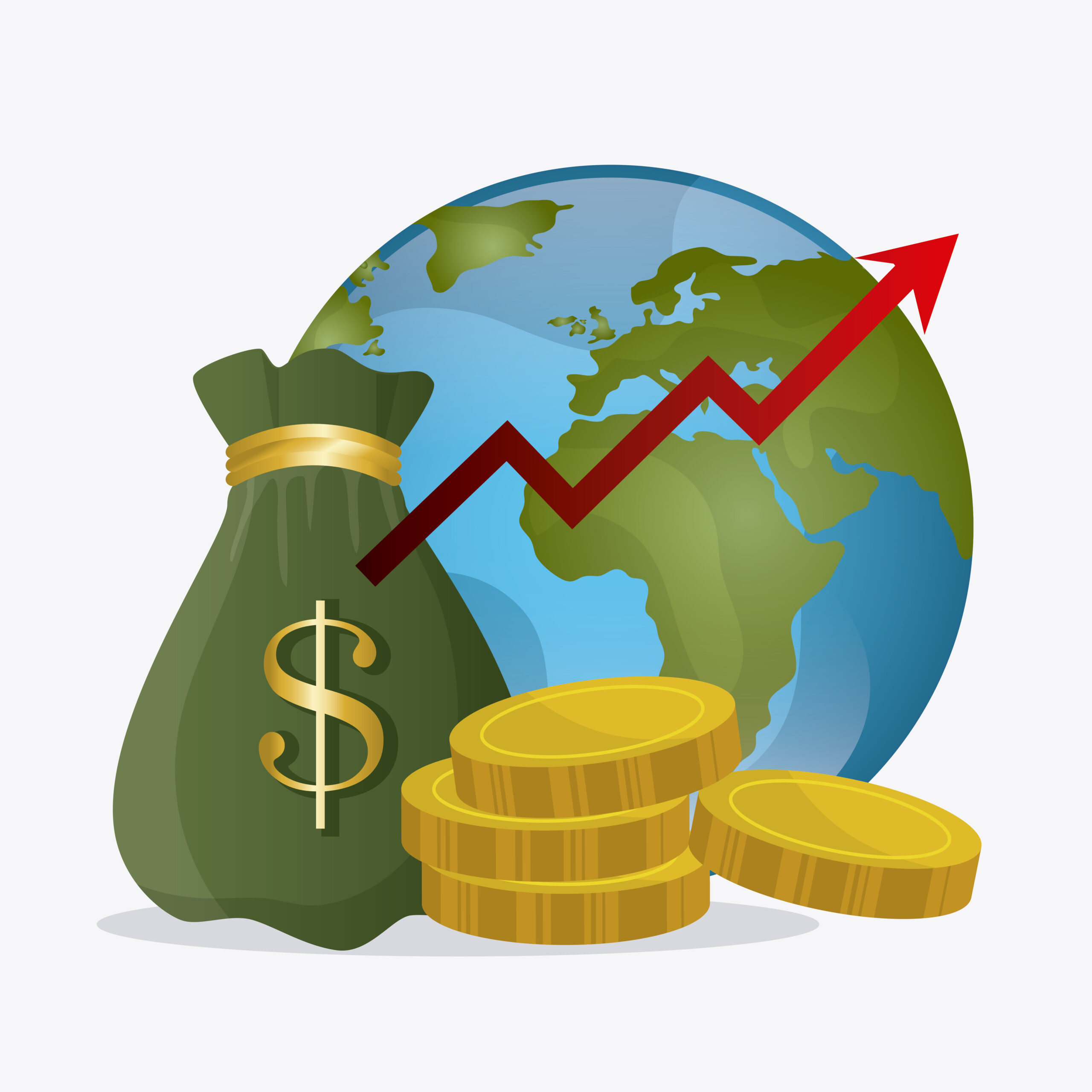 global economy, money and business